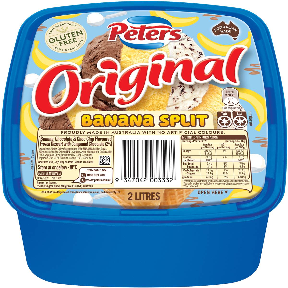 peters-original-banana-split-frozen-dessert-tub-2l-woolworths