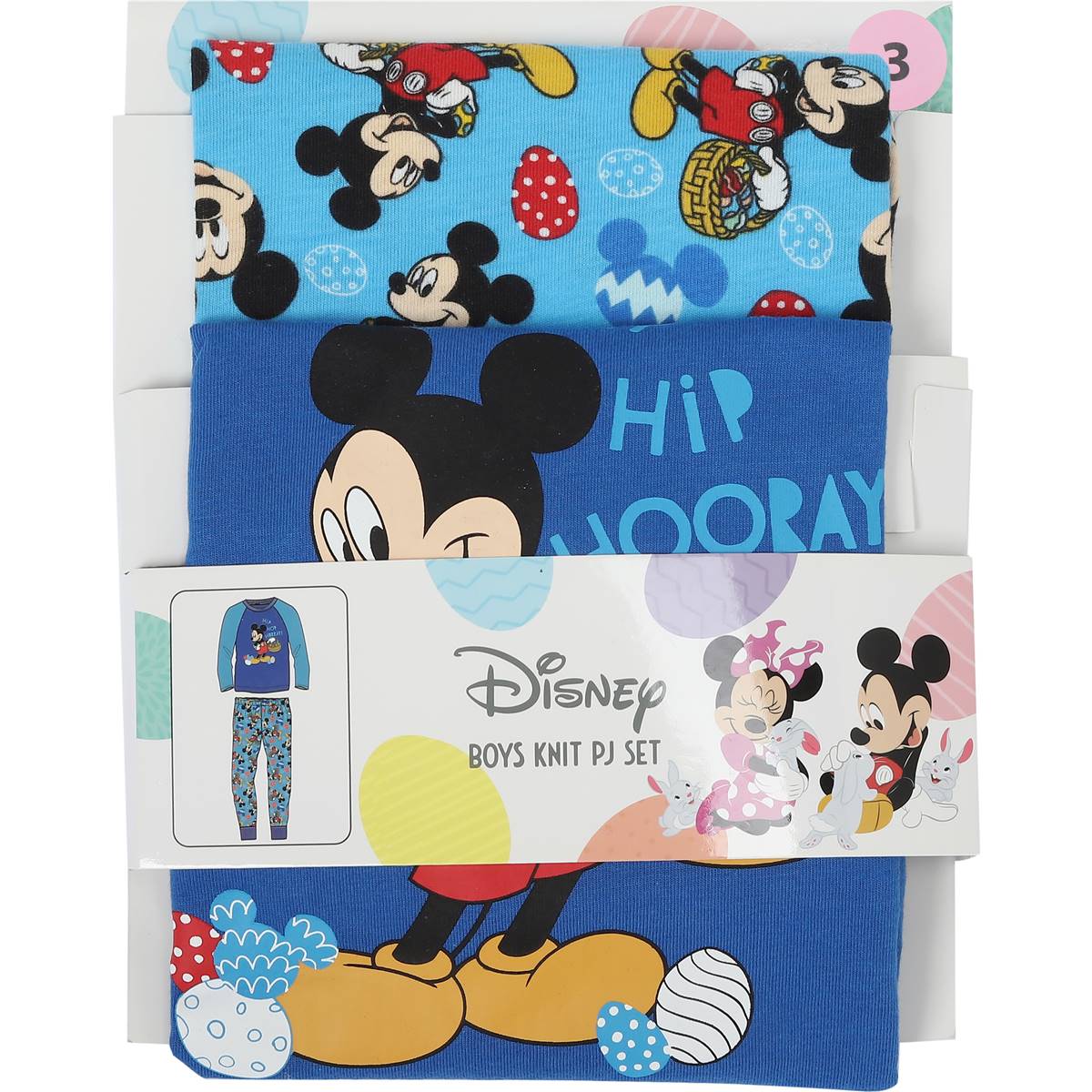 Disney Easter Mickey Pyjamas 5 Years Each | Woolworths