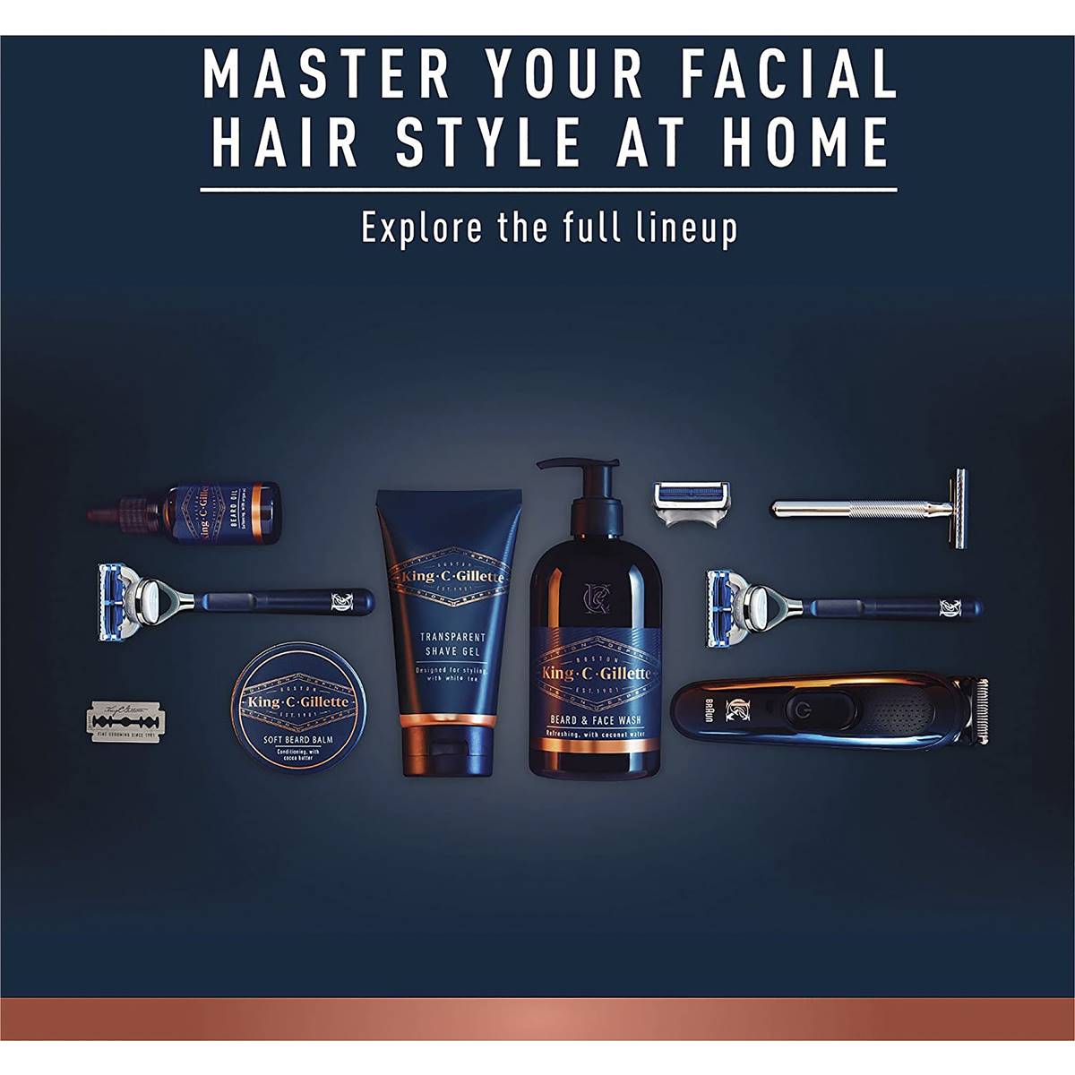 Gillette King C Transparent Shave Gel 150ml Woolworths