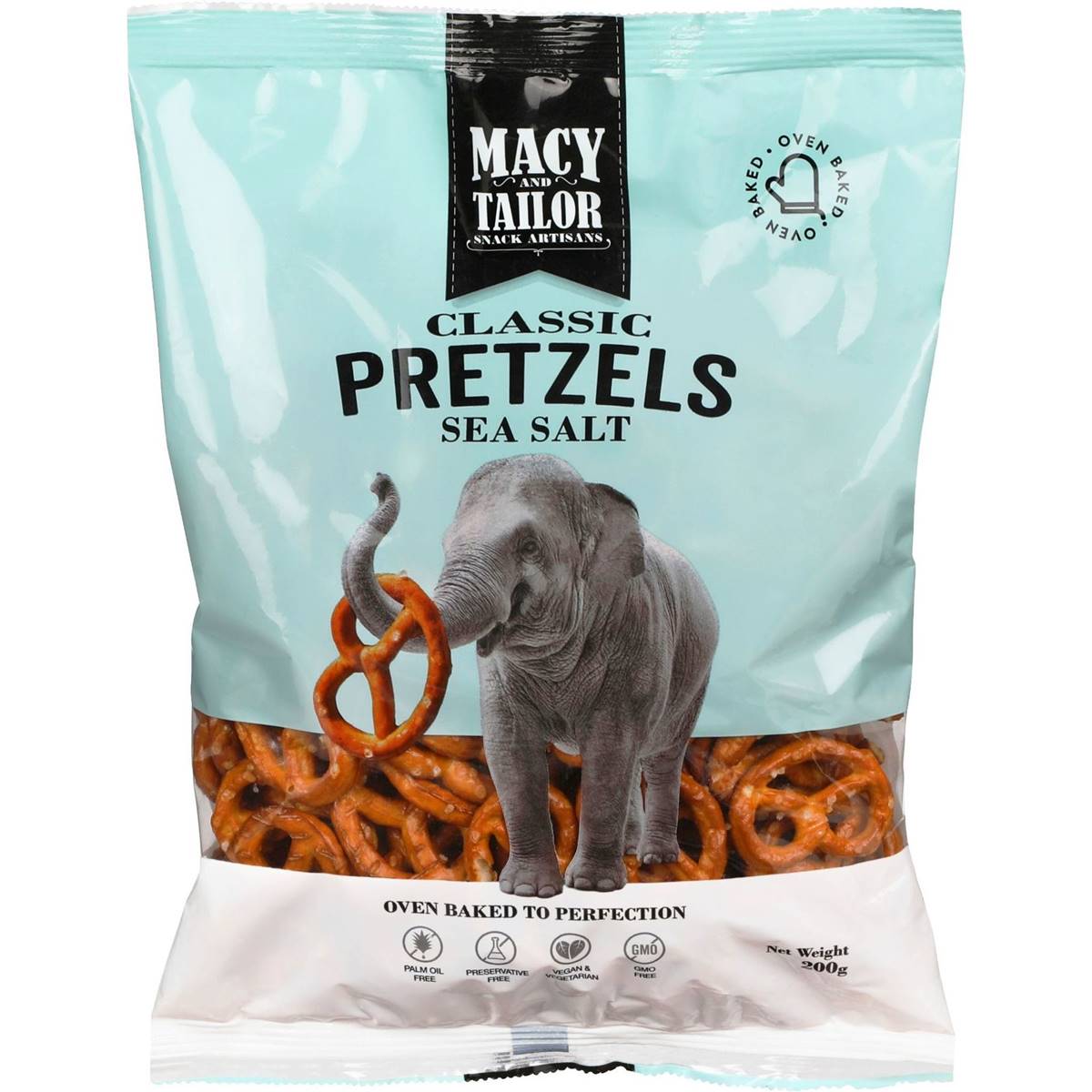 Macy And Tailor Classic Pretzels 200g Woolworths