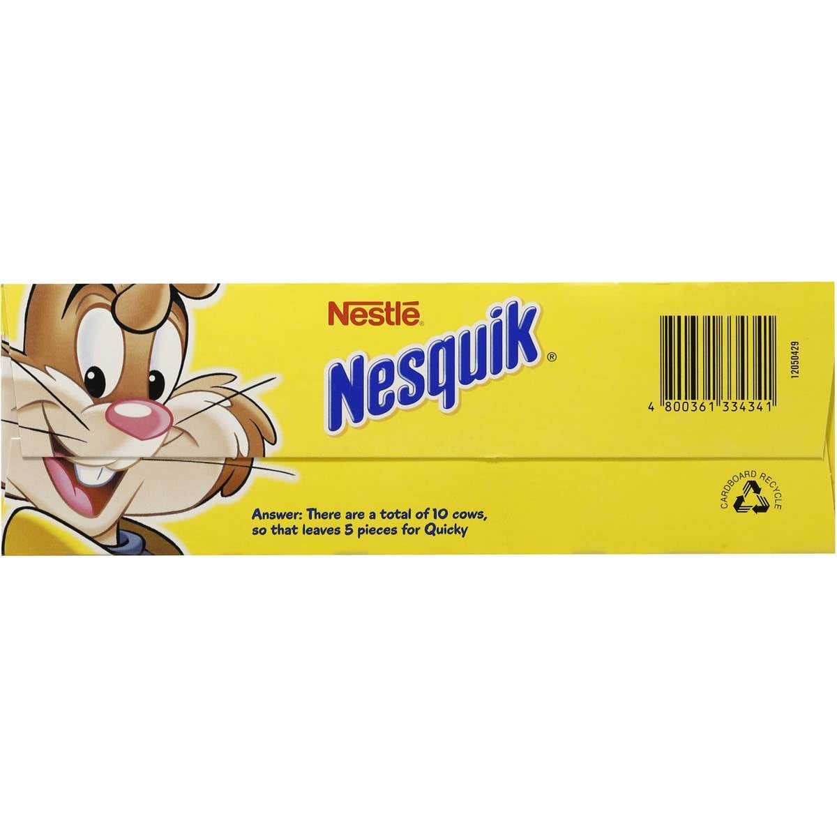 Nestle Nesquik Cereal 650g Woolworths