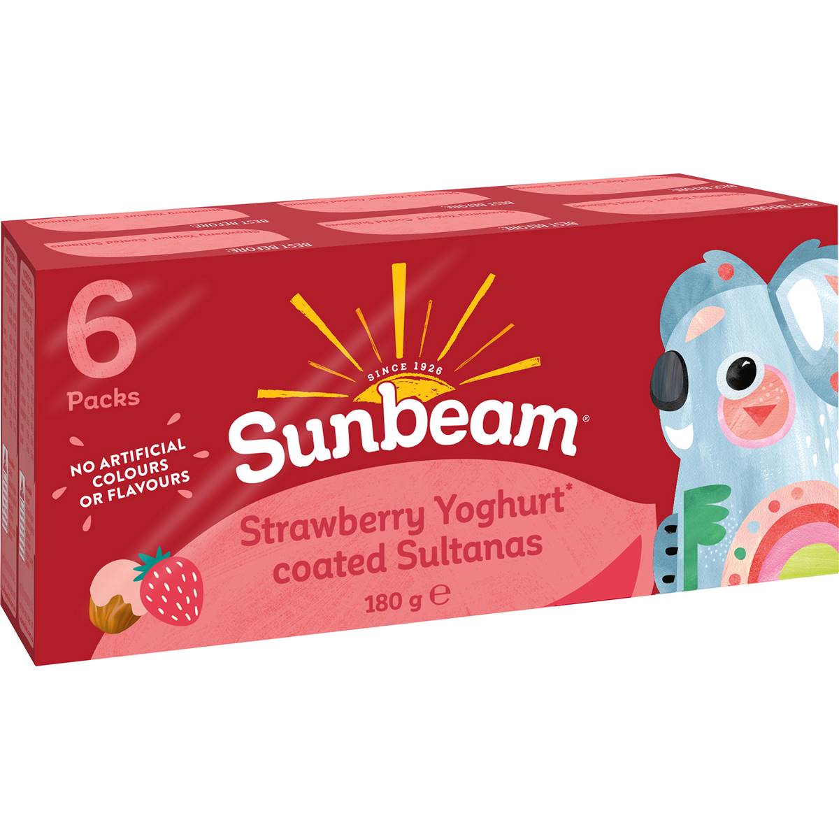 Sunbeam Strawberry Yoghurt Coated Sultanas