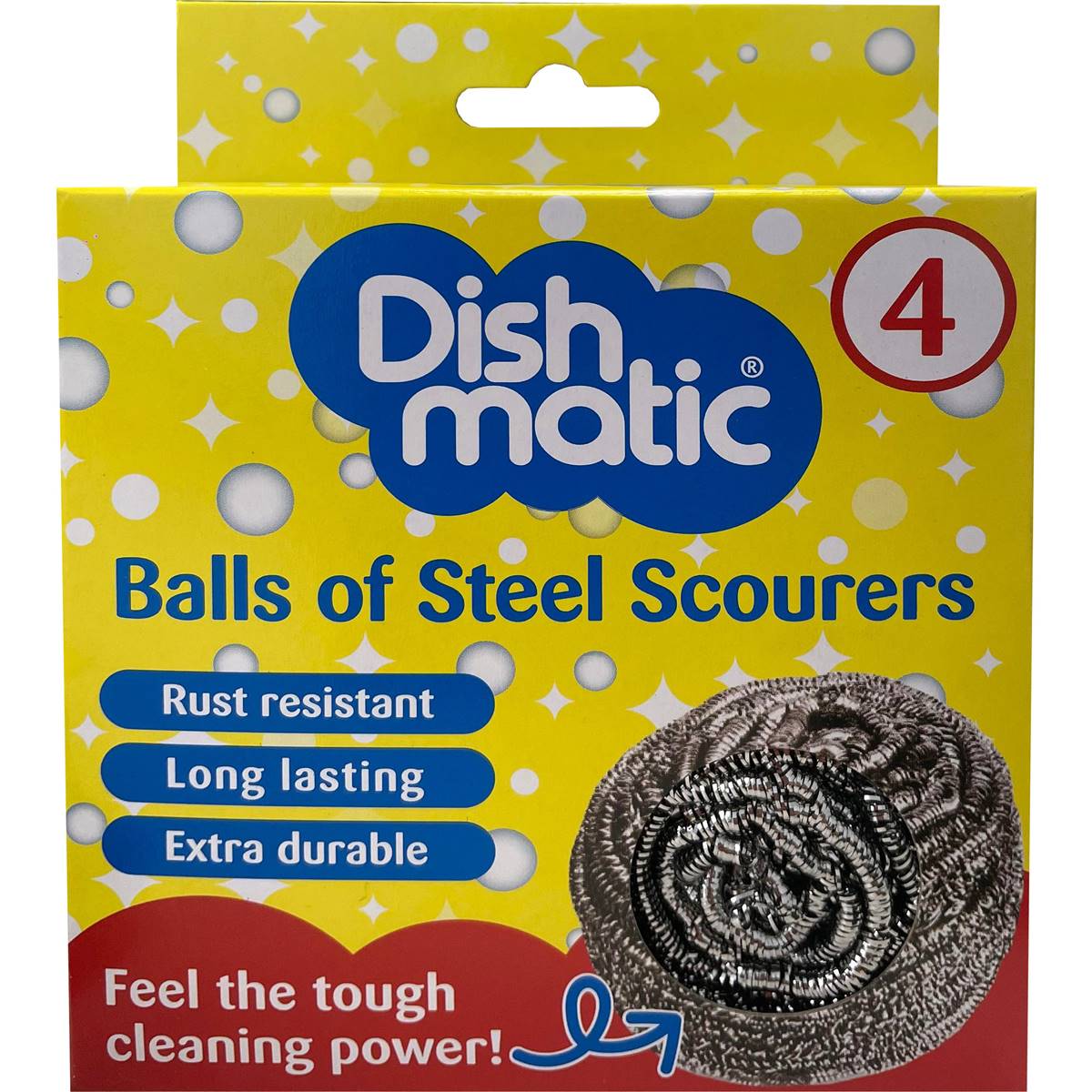 Dishmatic Steel Wool Scourers 