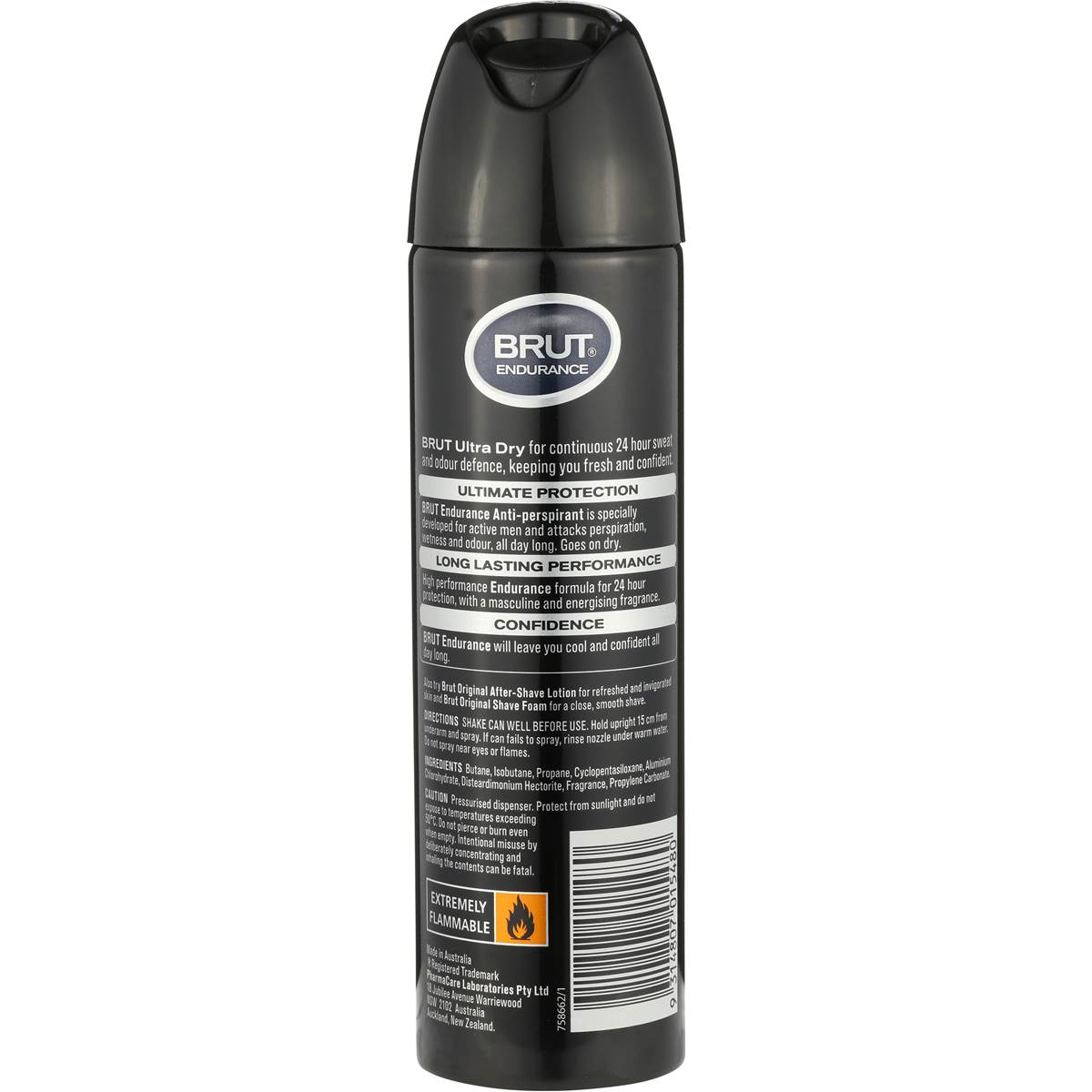 Brut Deodorant Aerosol Anti Perspirant Endurance 150g Woolworths