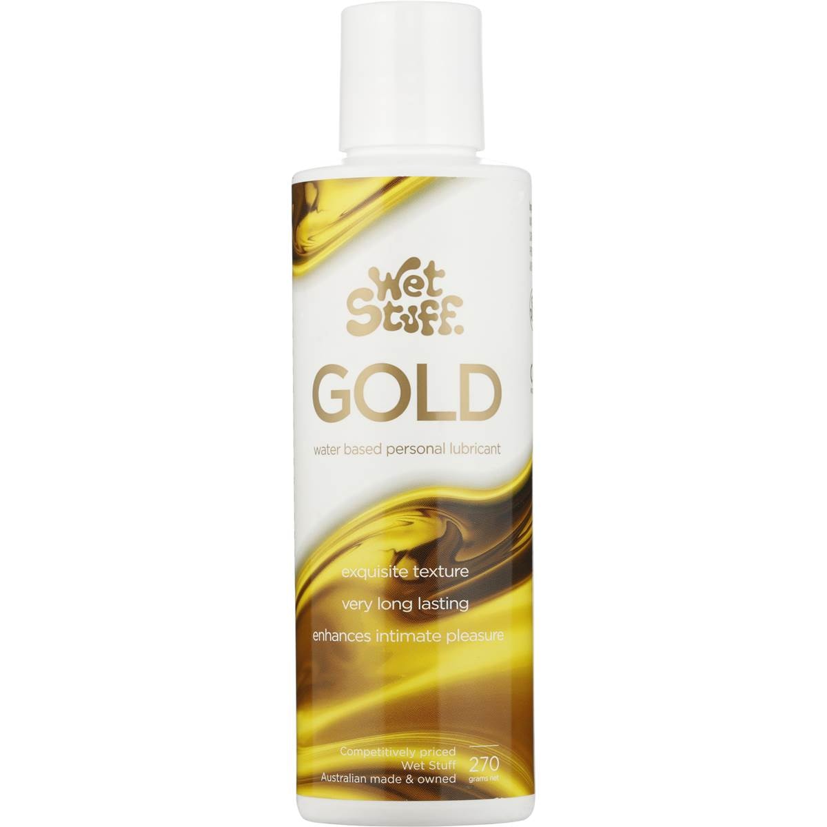 Wet Stuff Gold Lubricant Gold 270g Woolworths