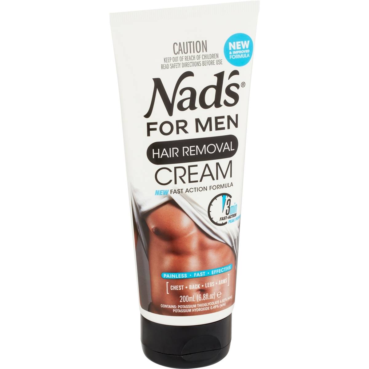 Nad's Hair Removal Cream For Men 200ml | Woolworths