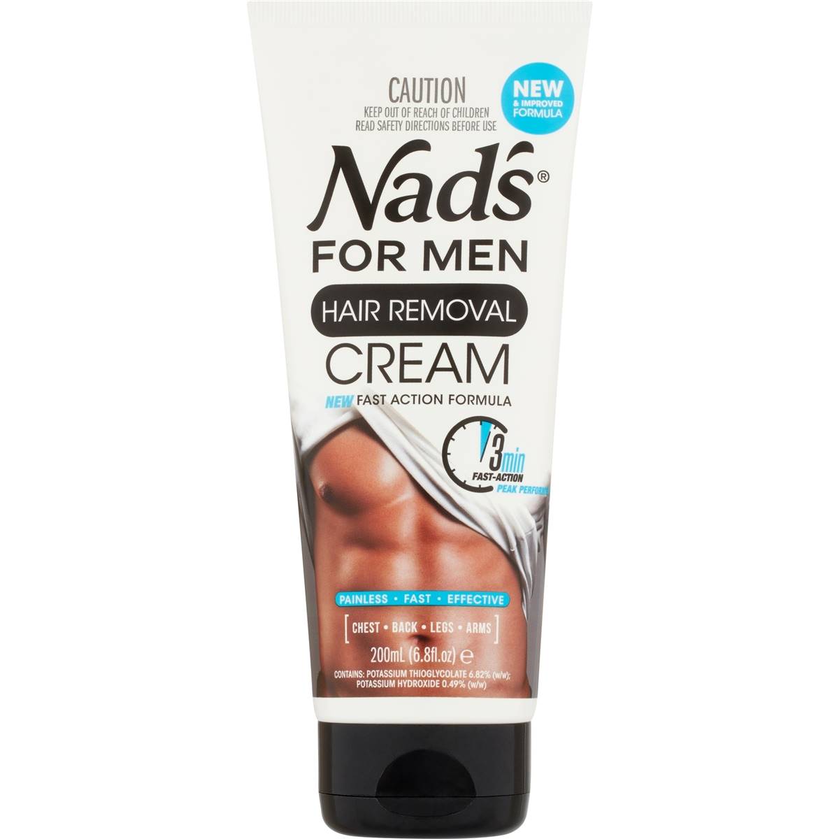 Nad's Hair Removal Cream For Men 200ml Woolworths