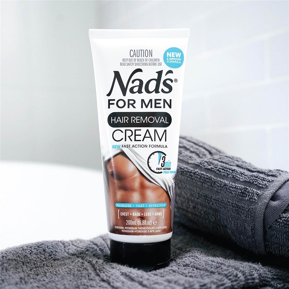 Nad's Hair Removal Cream For Men 200ml Woolworths