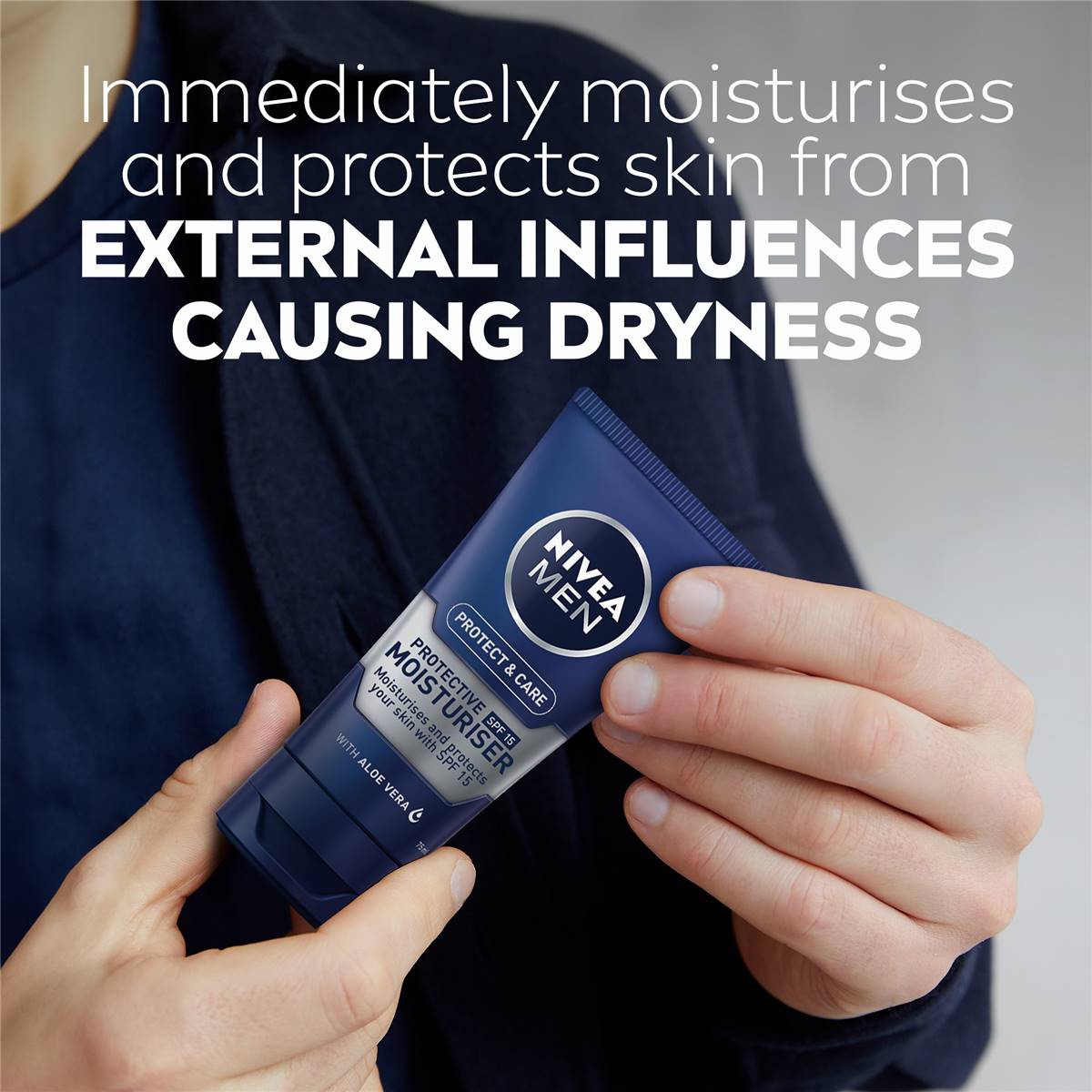 Nivea Men Protect Care Face Moisturiser Cream With Spf15 75ml pin-on-face-moisturizer-for-men