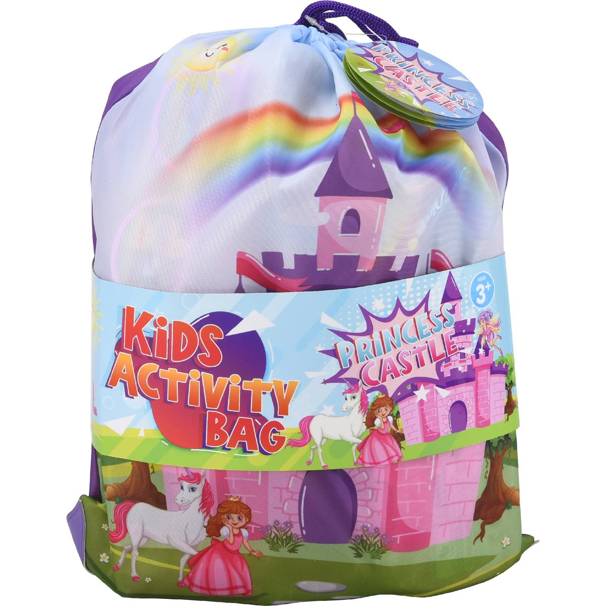 Kids Activity Bag Princess Castle Each Woolworths
