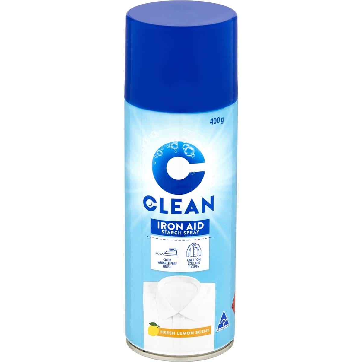 Clean Iron Aid Starch Spray 400g Woolworths