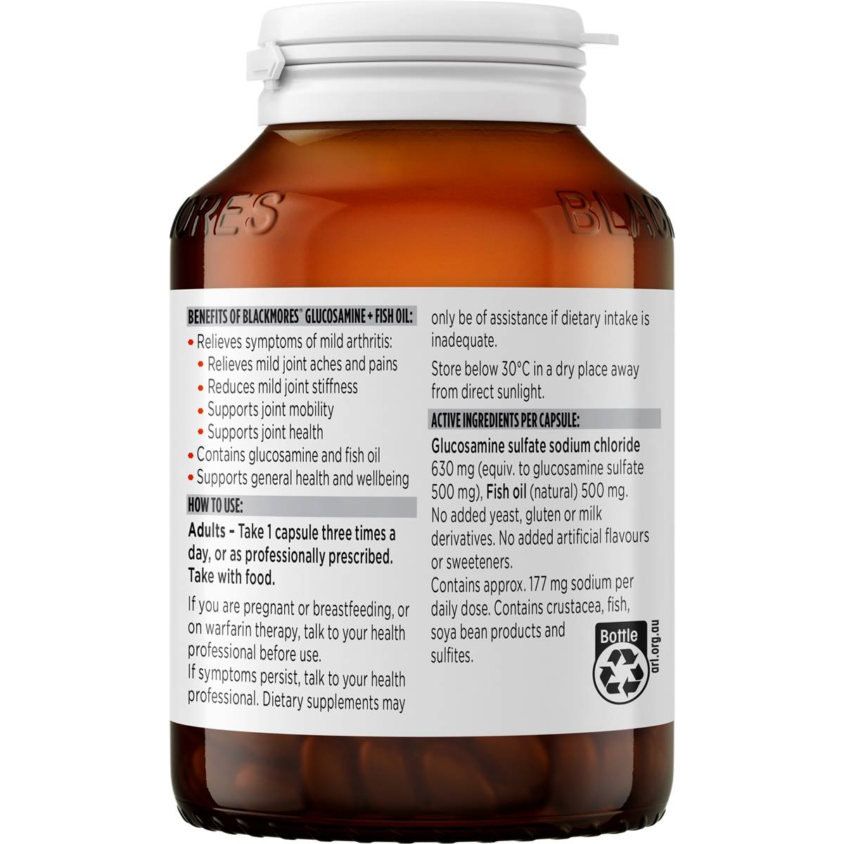 Blackmores Healthy Joints Glucosamine 90 Pack Woolworths