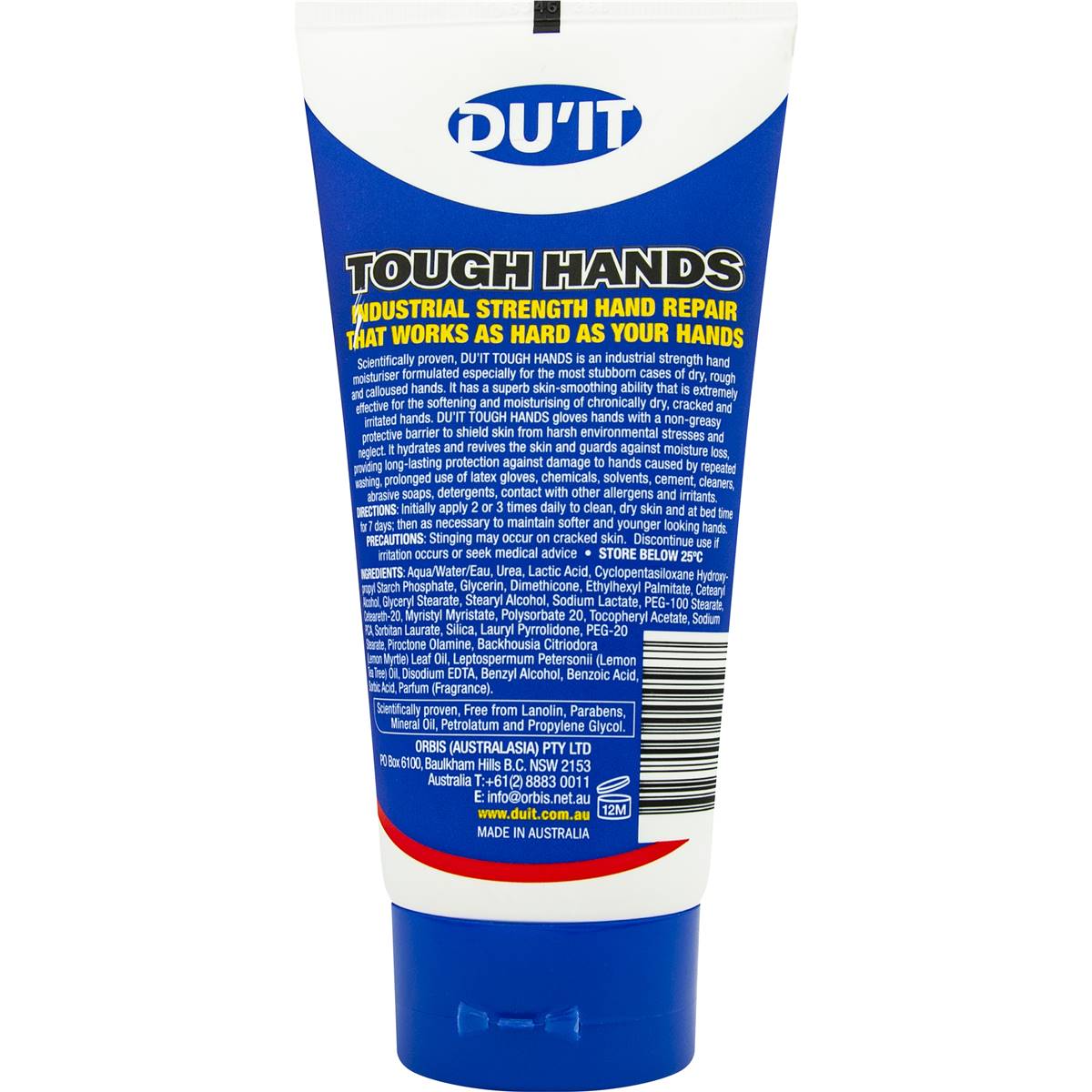 Du'it Tough Hands Intensive Repair Cream 150g Woolworths