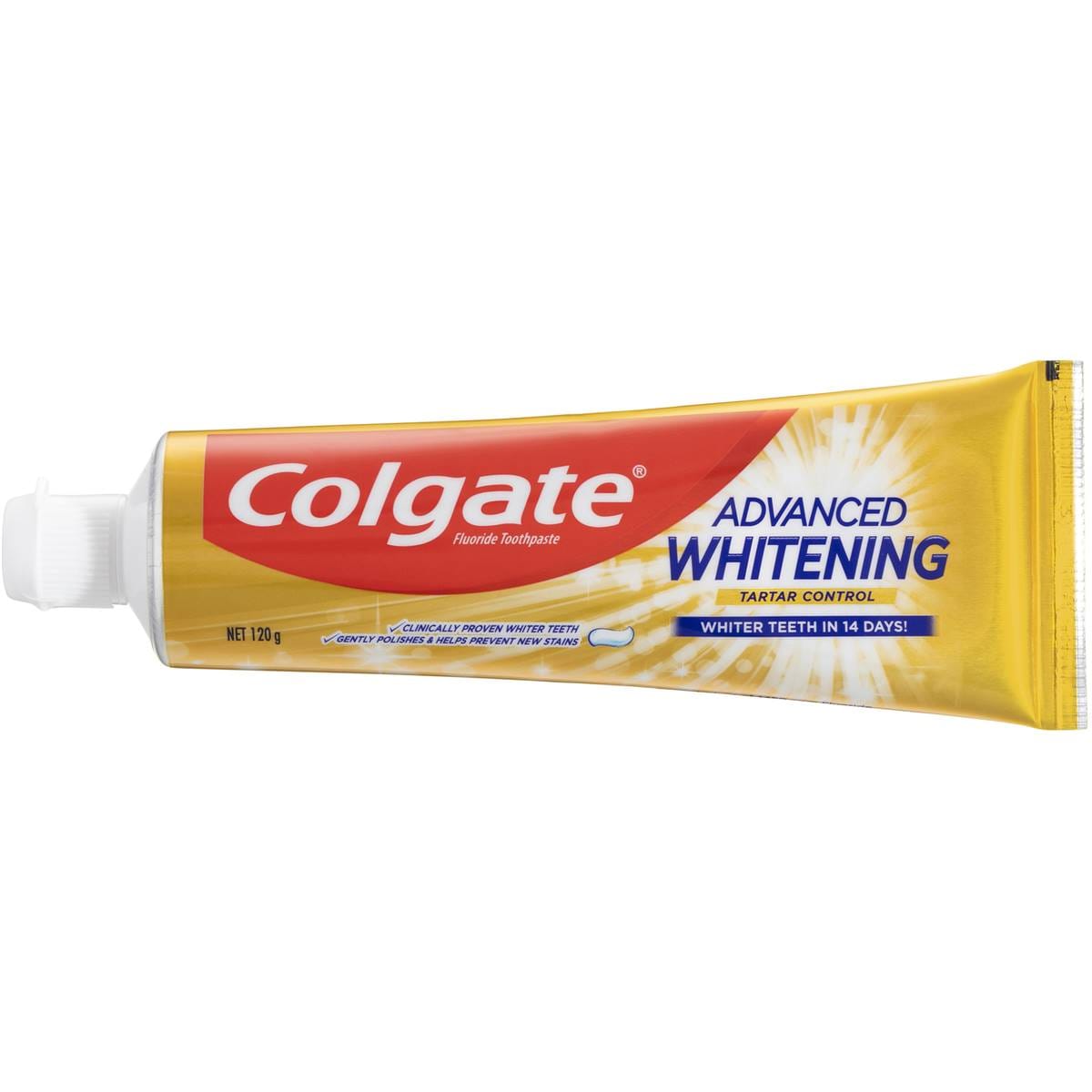 Colgate Advanced Whitening Tartar Control Toothpaste 120g Woolworths