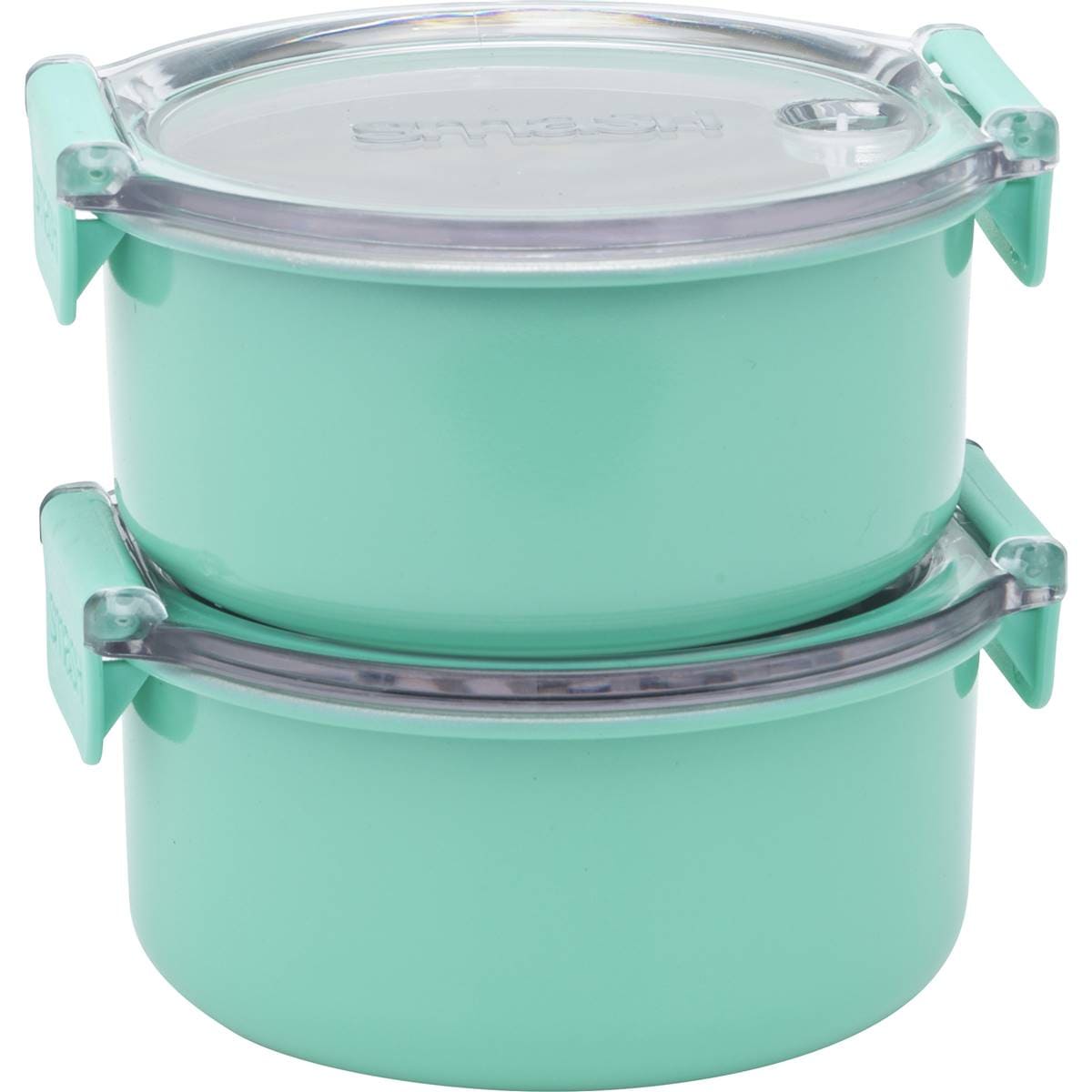 Smash Stainless Steel Snack Pots 200ml 2 Pack Woolworths