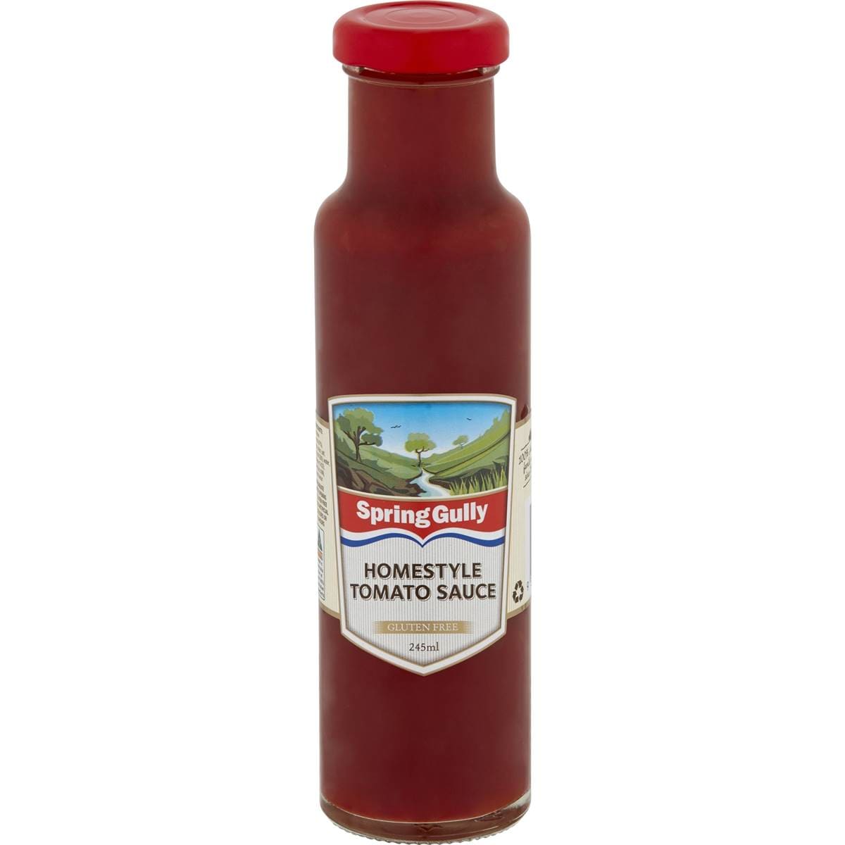Spring Gully Homestyle Tomato Sauce Gluten Free 245ml Woolworths