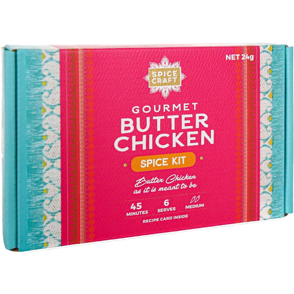 Spicecraft Gourmet Butter Chicken Spice Kit 24g Woolworths
