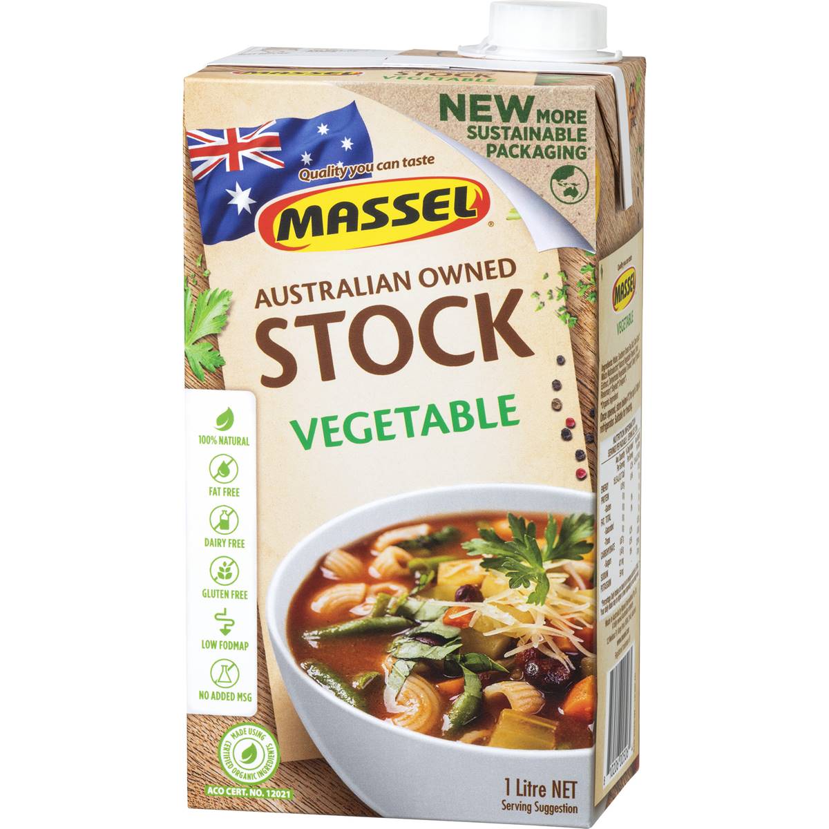 Massel Gourmet Liquid Stock Vegetable 1l Woolworths