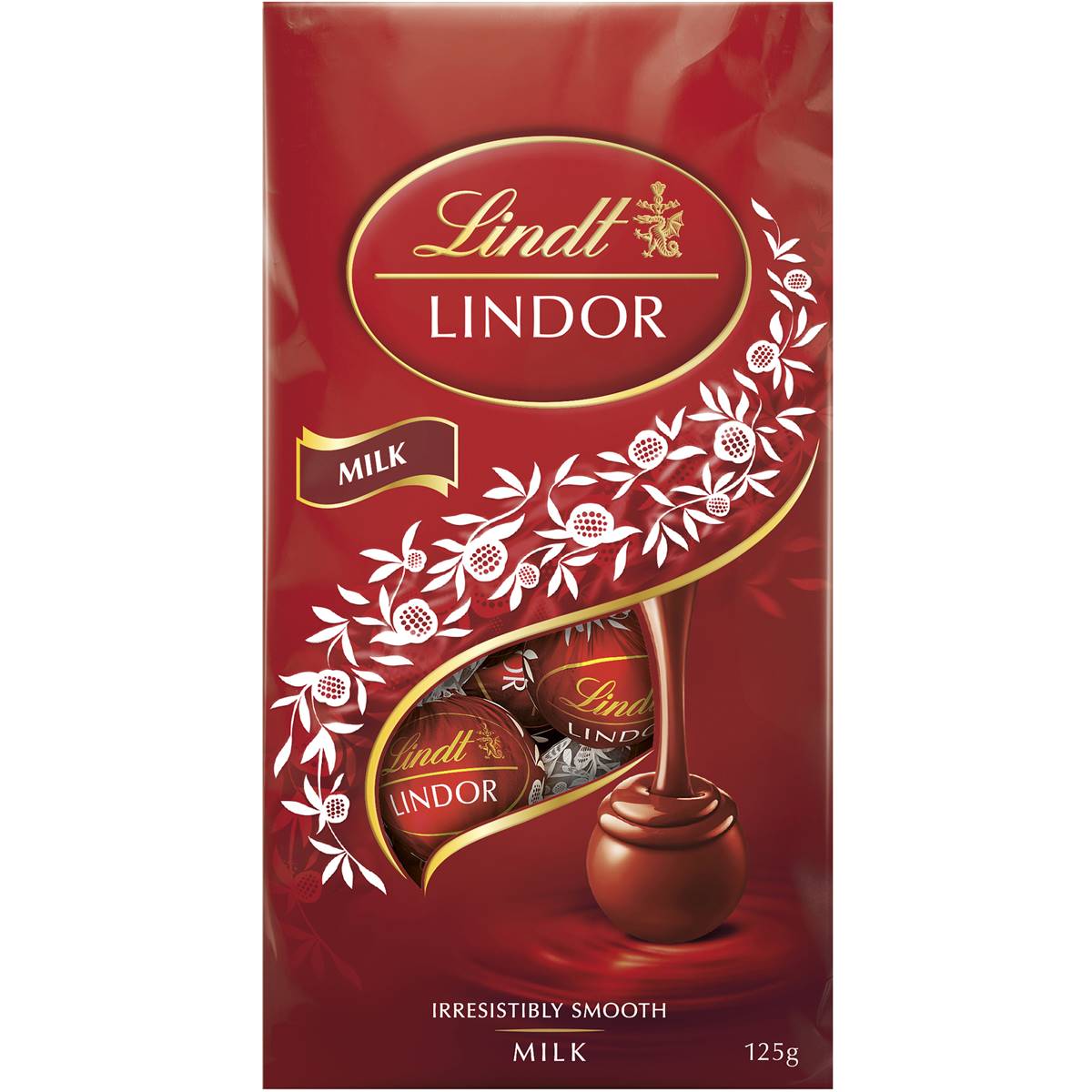 Lindt Lindor Milk Chocolate Bag 125g | Woolworths