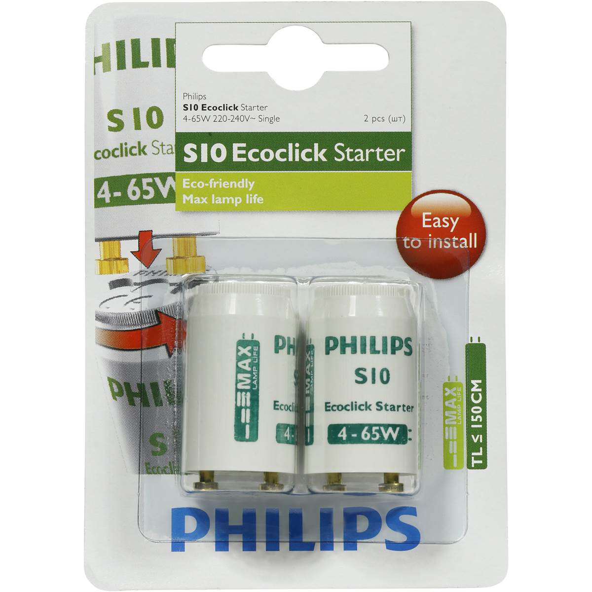 Philips Starter For Fluoro Tube 465w 2 Pack Woolworths