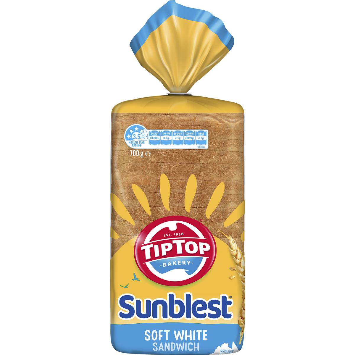 Tip Top Sunblest White Sandwich Bread