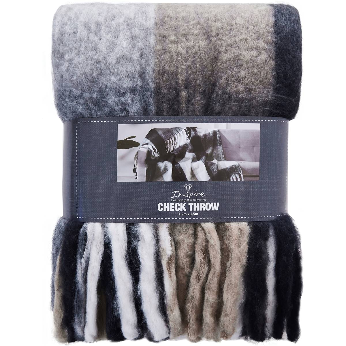 Woolworths faux fur discount throw