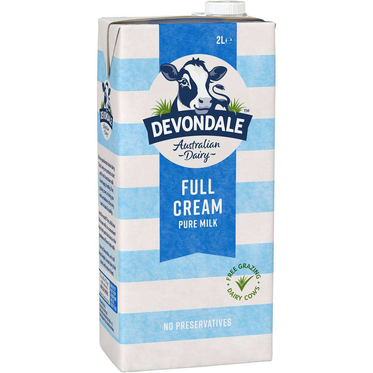 Devondale 100 Pure Full Cream Long Life Milk 2l Woolworths