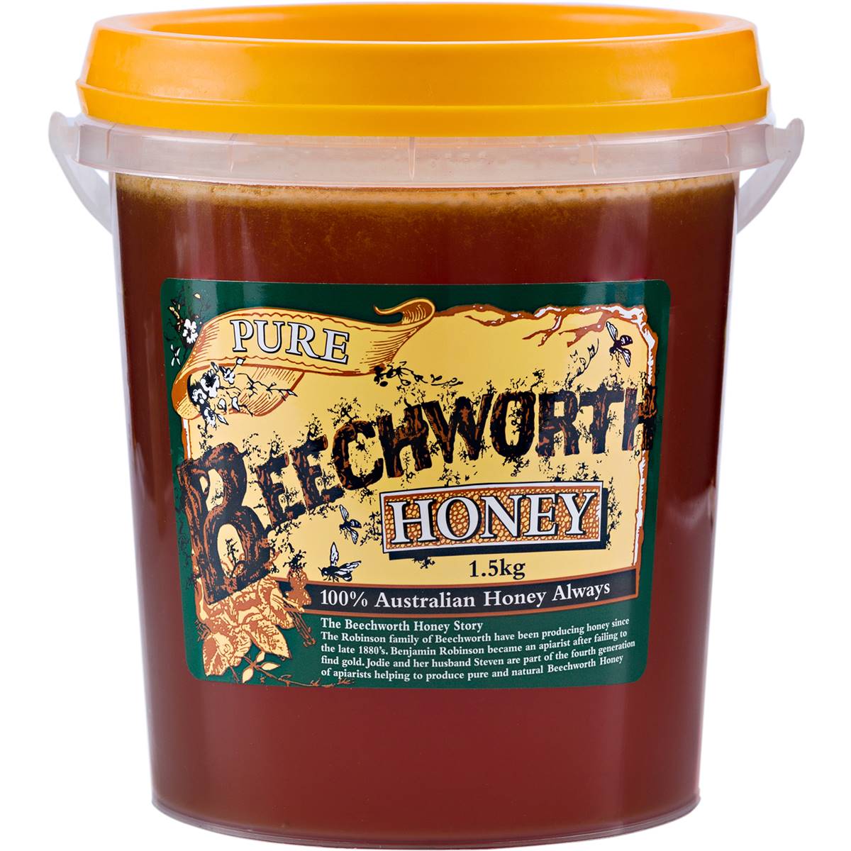 Beechworth Pure Honey 1.5kg Woolworths