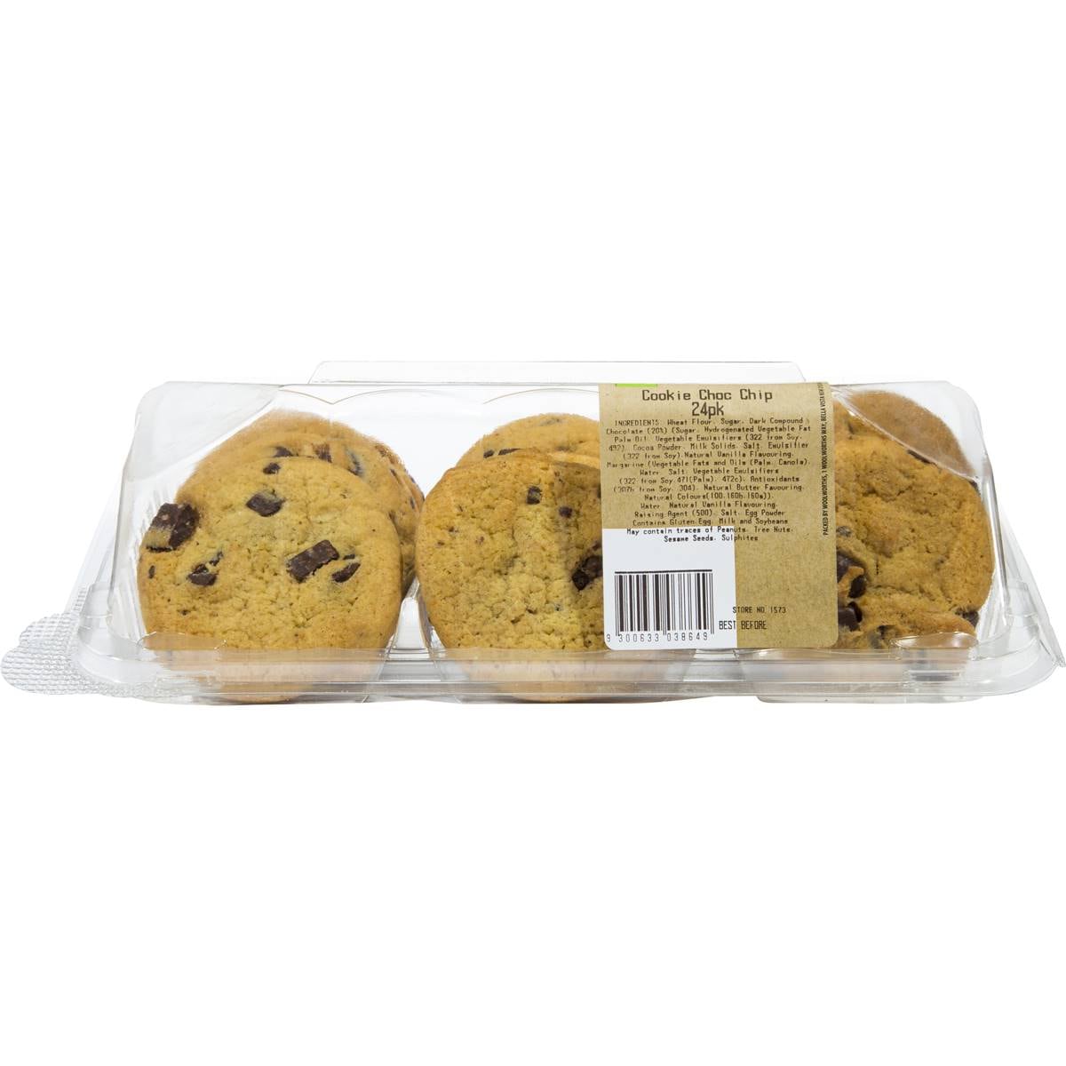 Woolworths Cookies Choc Chip 24 Pack Woolworths