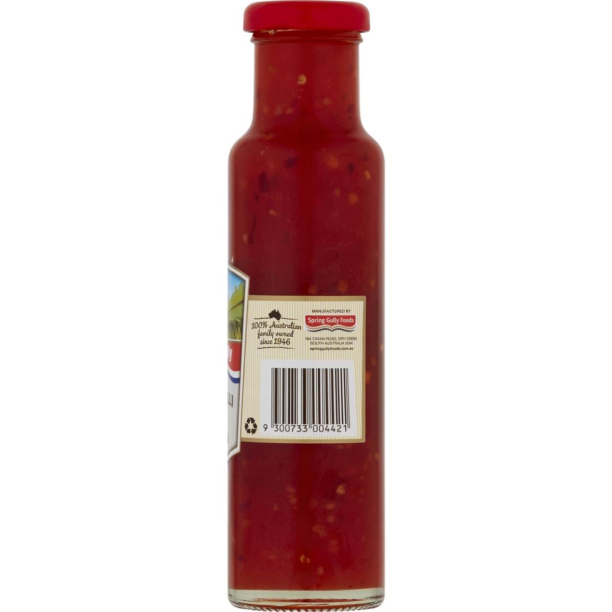 Spring Gully Sweet Chilli Sauce Gluten Free 245ml Woolworths