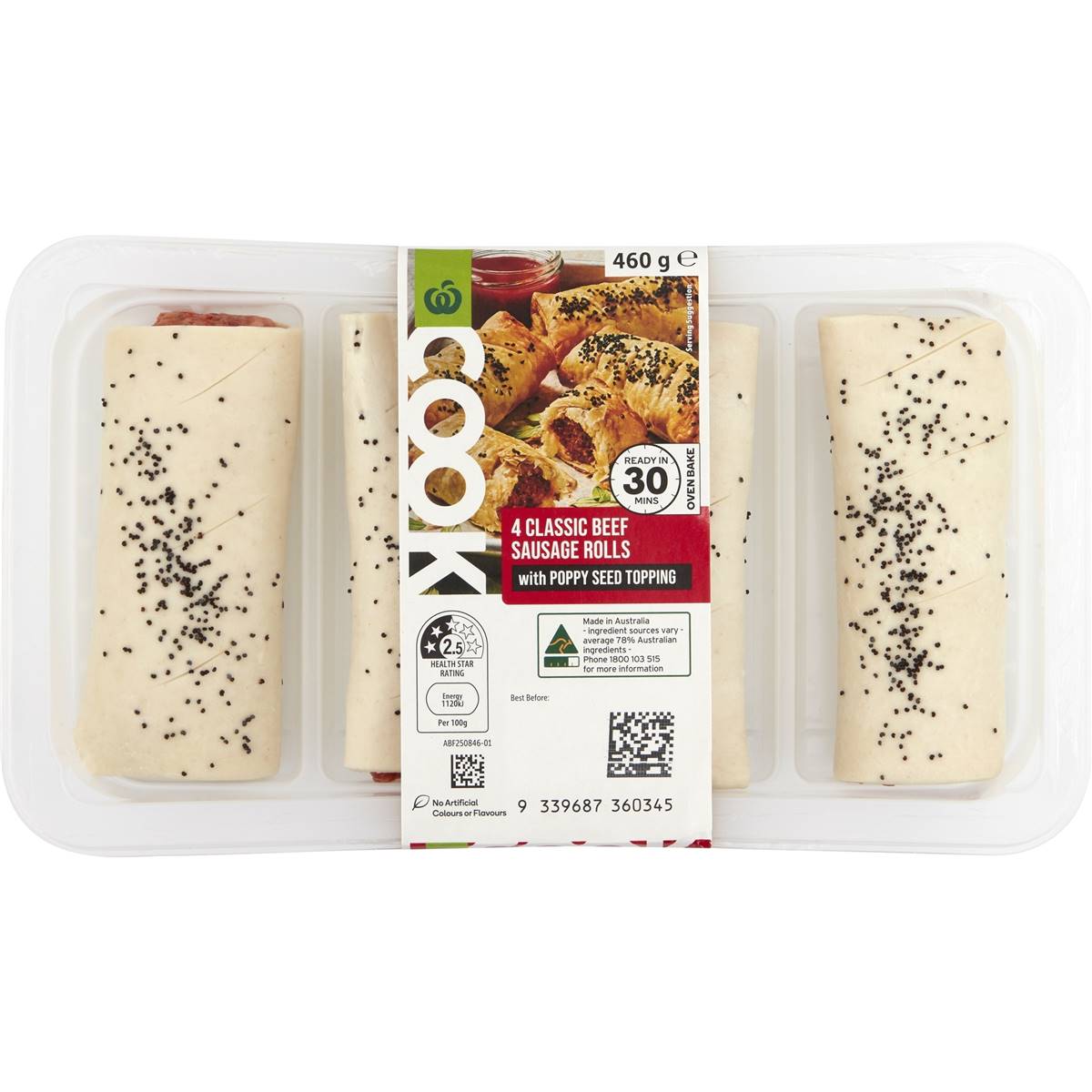 woolworths-classic-beef-sausage-roll-460g-woolworths