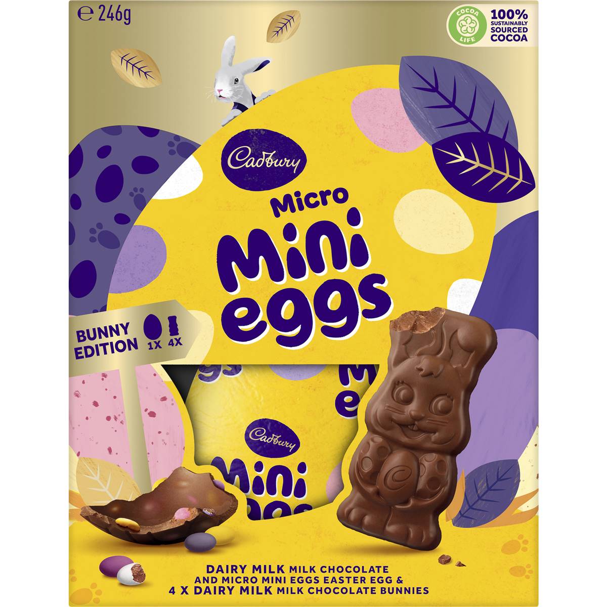 Cadbury Mini Eggs Chocolate Easter Gift Box 246g Woolworths