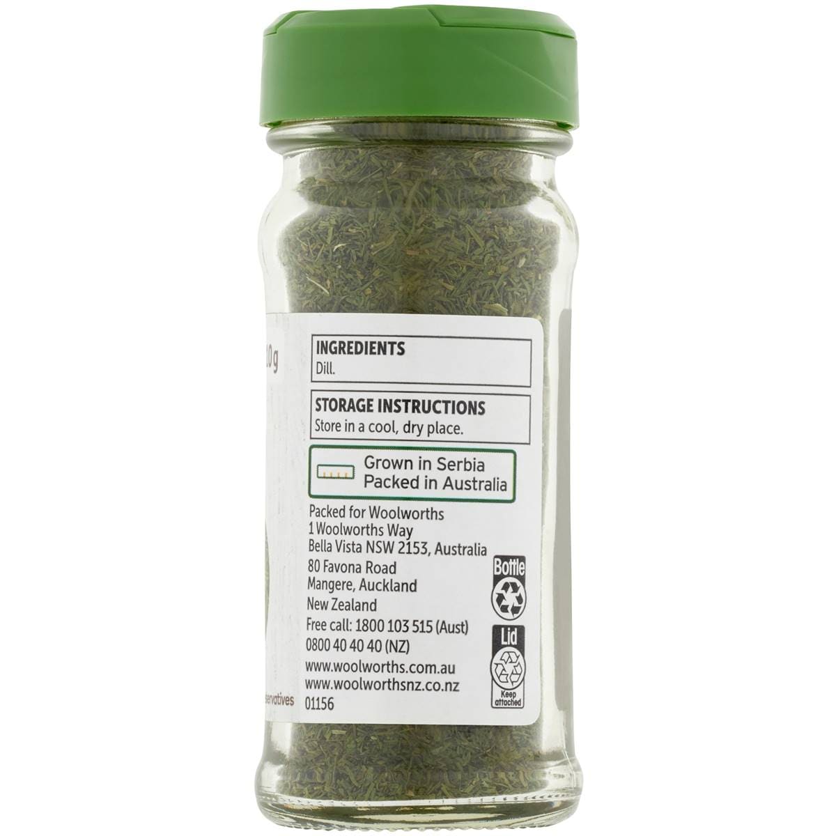 Woolworths Dill 10g Woolworths