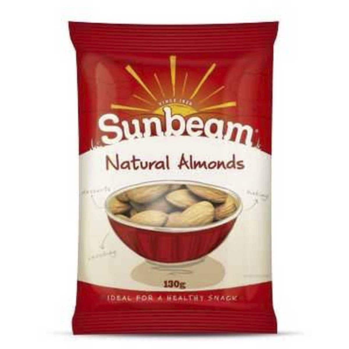 Sunbeam Natural Almonds 130g Woolworths