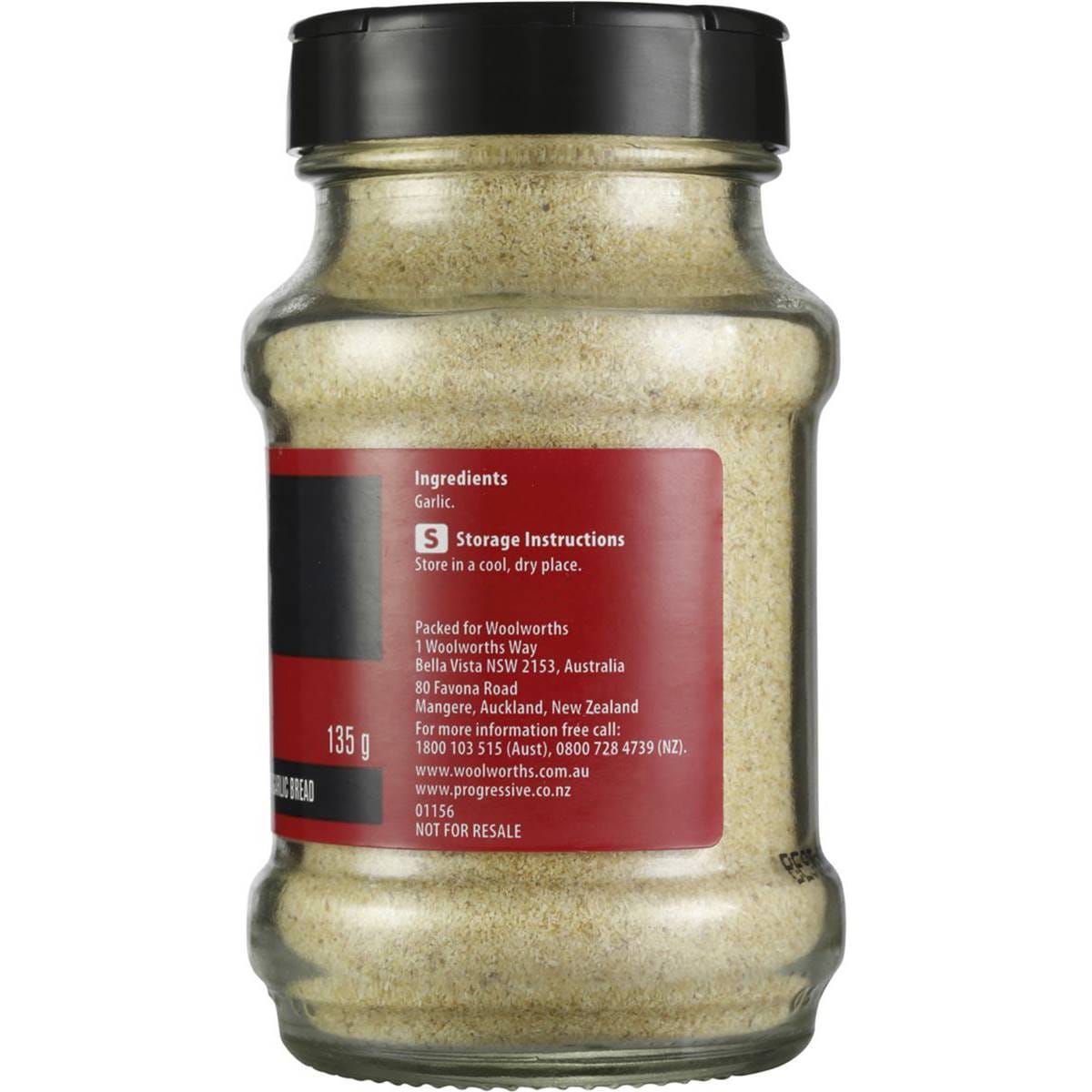 Woolworths Select Garlic Powder 135g Woolworths