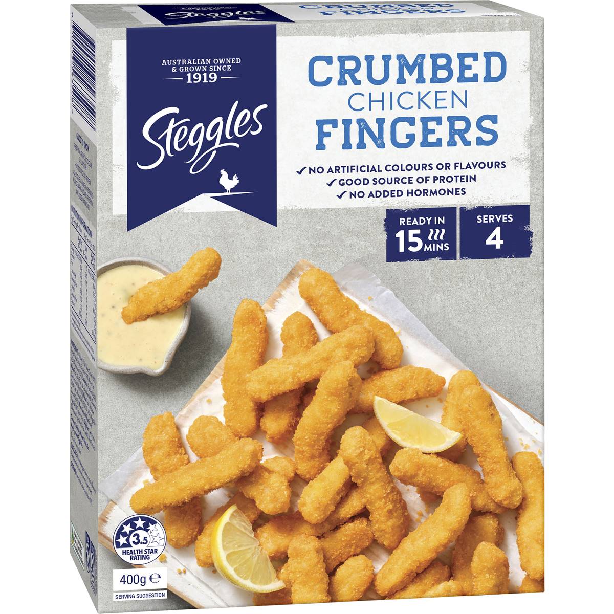 Steggles Chicken Pieces Premium Breast Fingers