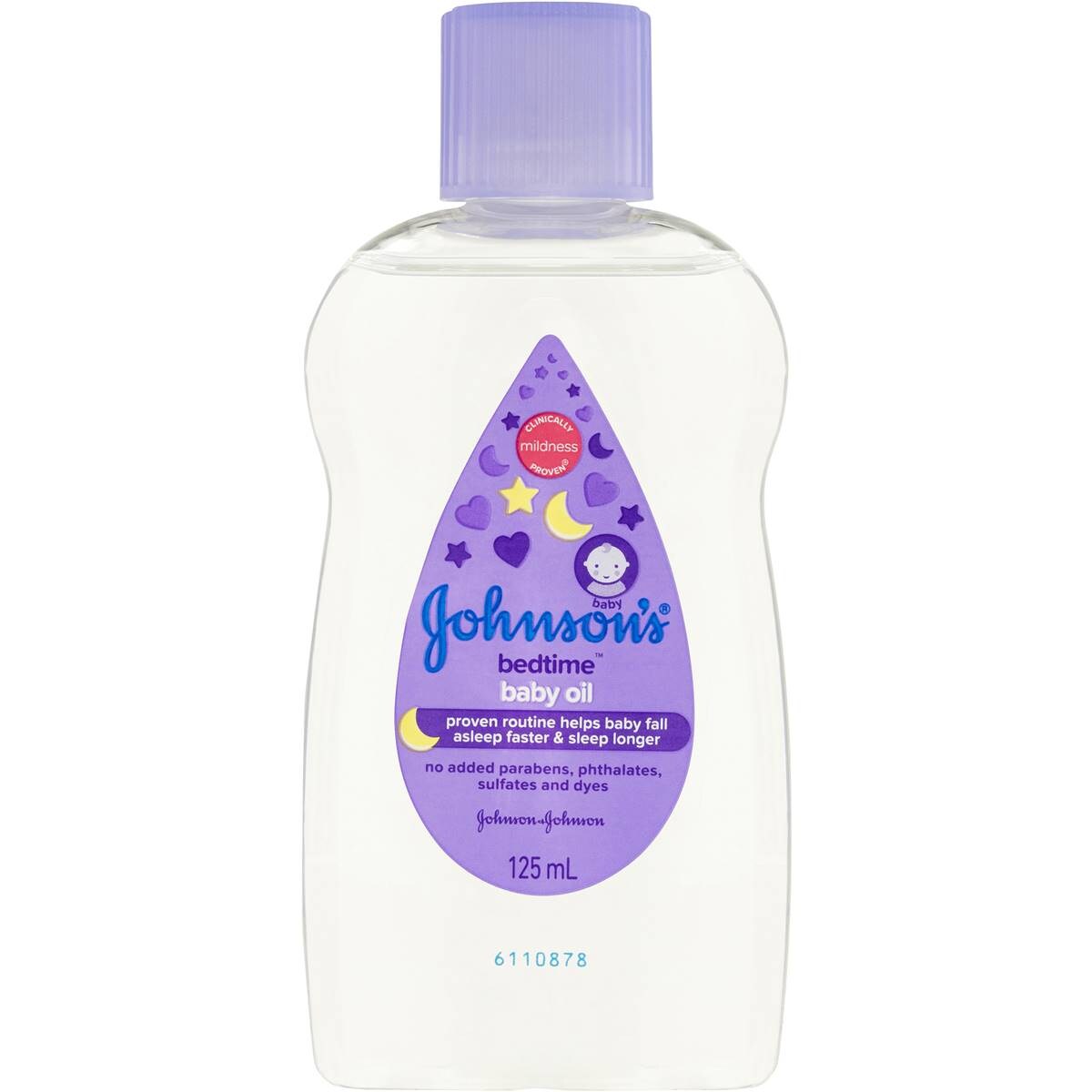 Johnson's Baby Bedtime Oil 125ml Woolworths