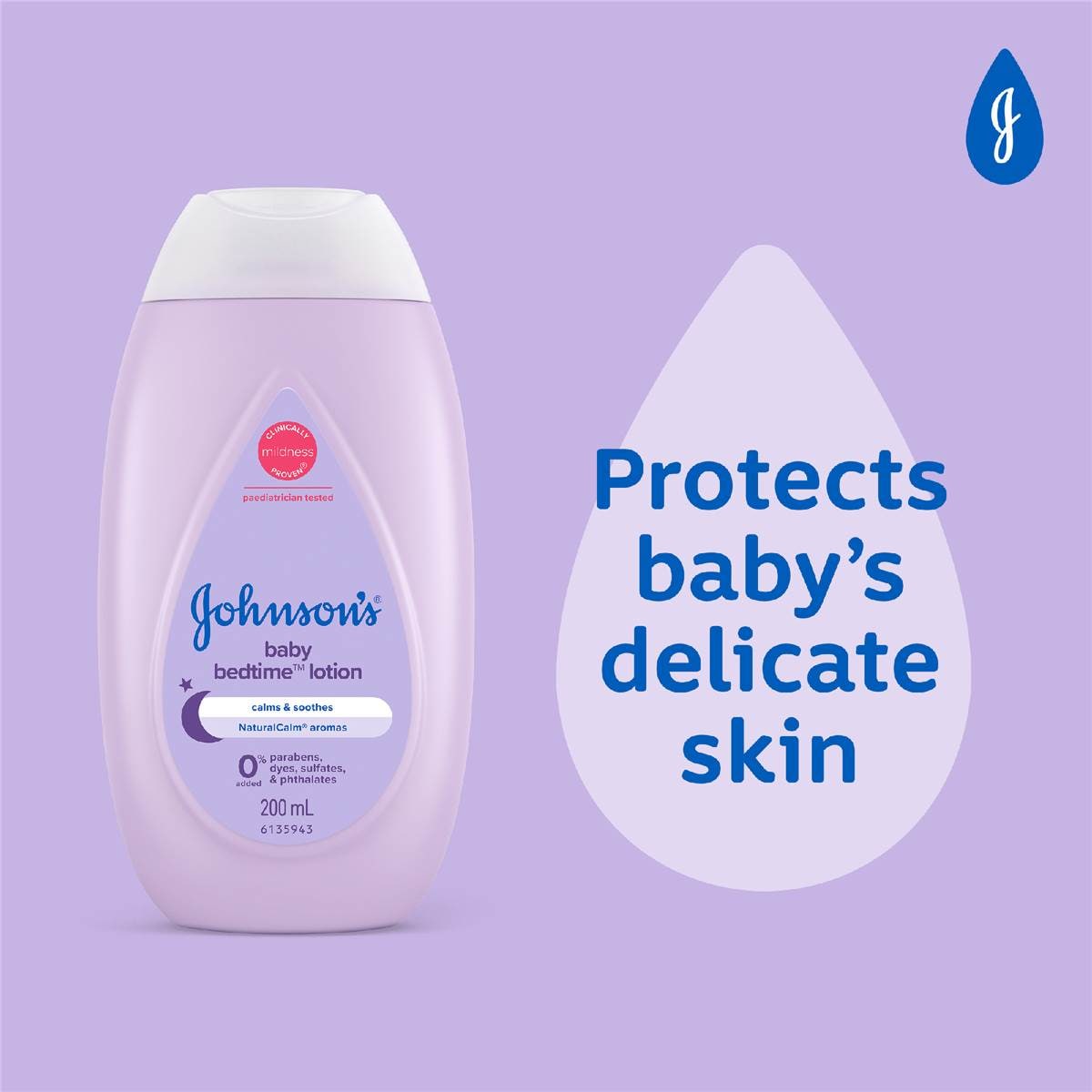 Johnson's Baby Bedtime Lotion 200ml Woolworths
