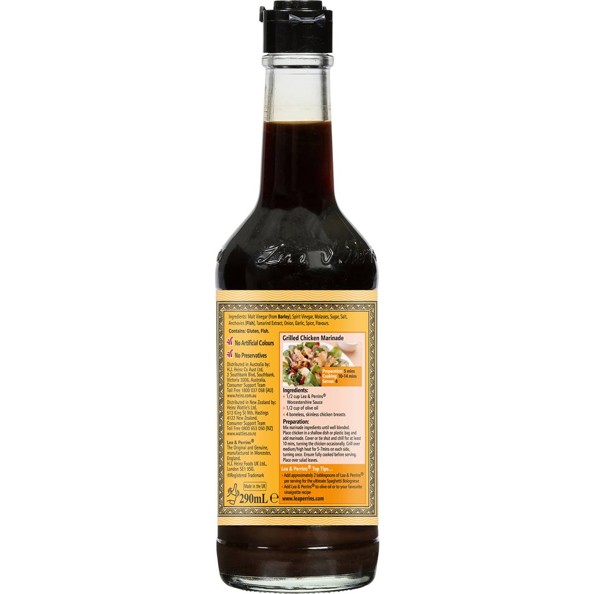 Lea & Perrins Worcestershire Sauce 290ml | Woolworths