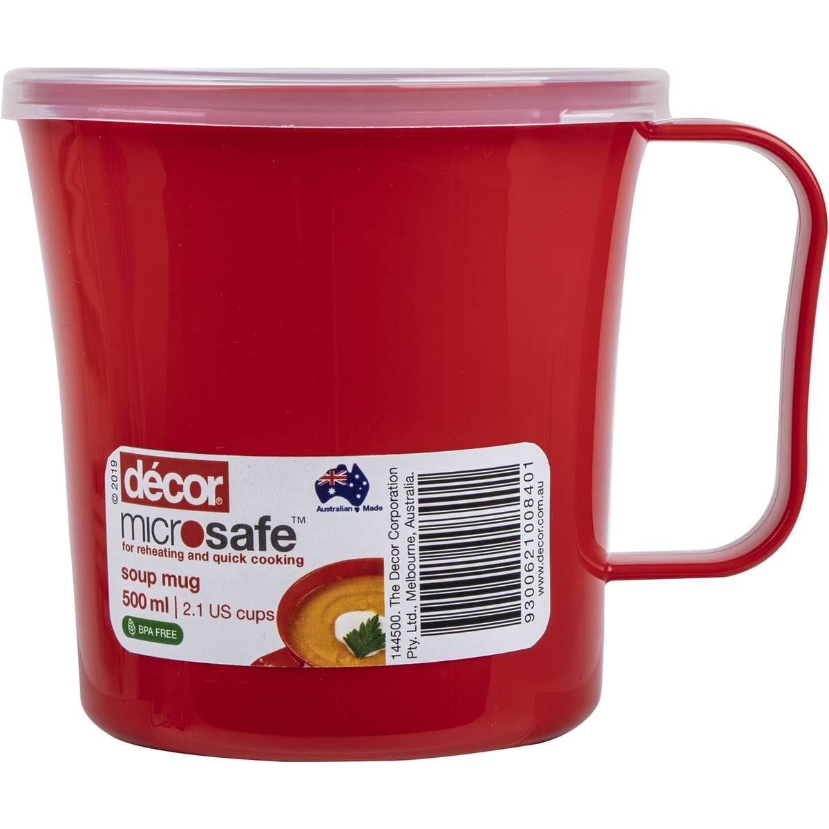 Decor Microsafe Soup Mug each Woolworths