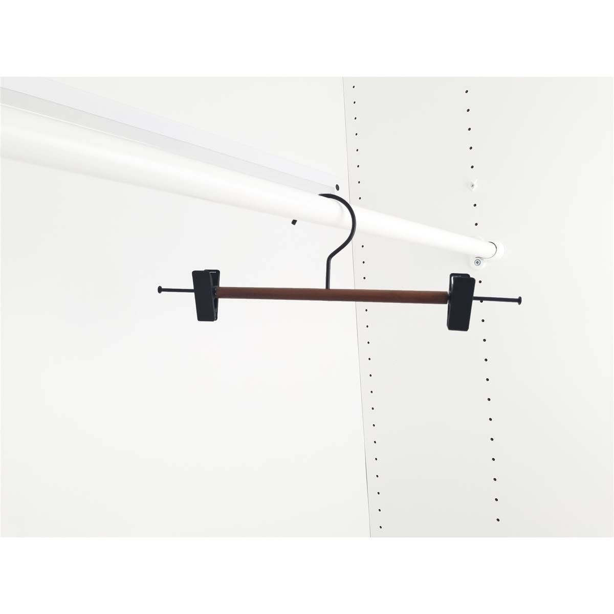 Essentials Black Clip Hanger Clip Hangers 3 Pack Woolworths