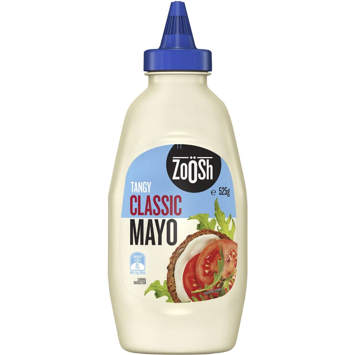 Zoosh Classic Mayo 525g Woolworths