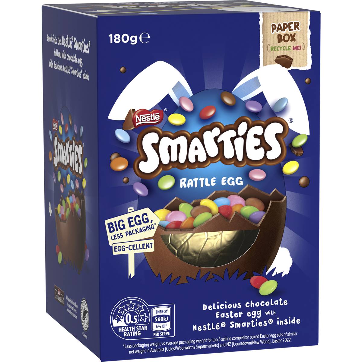 Smarties Filled Egg 180g Woolworths