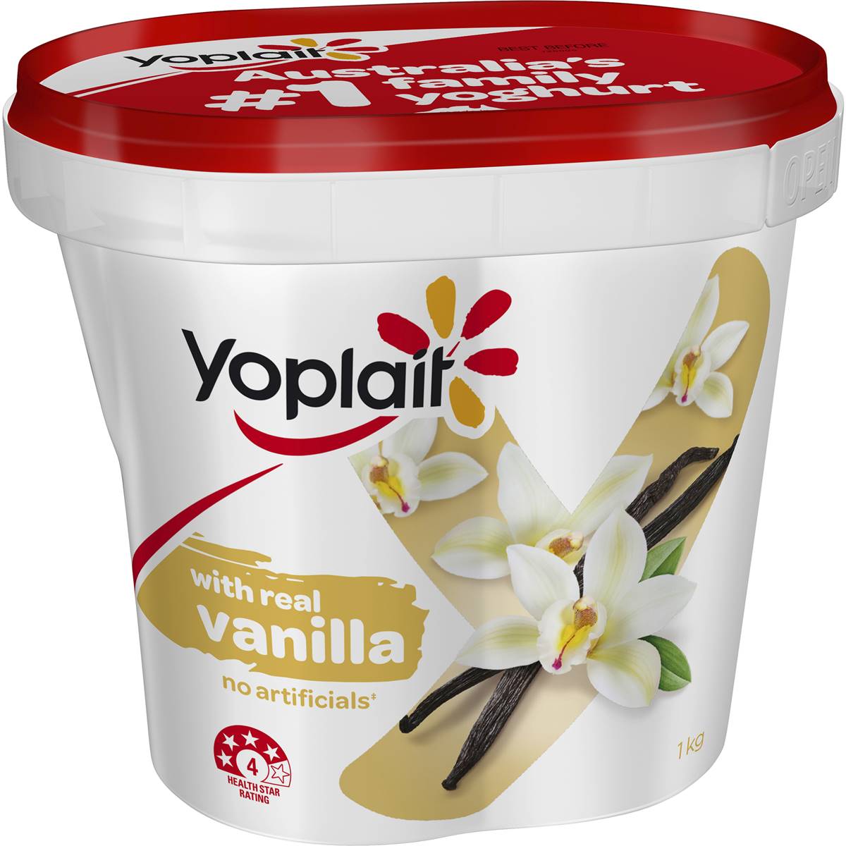 Yoplait Vanilla Yoghurt 1kg | Woolworths