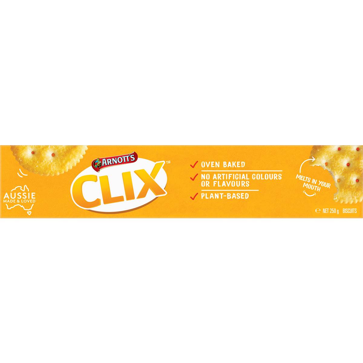 Arnott's Clix Crackers 250g | Woolworths