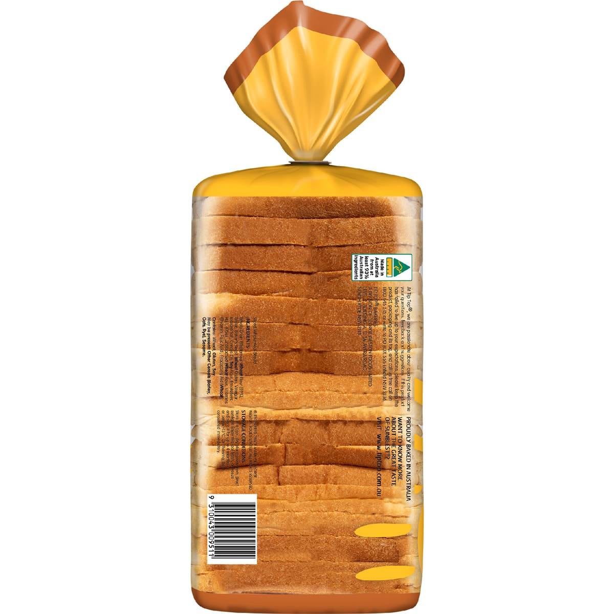 Tip Top Sunblest Wholemeal Sandwich 700g Woolworths