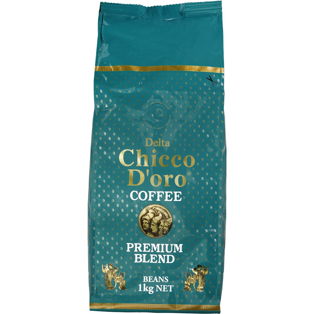 Delta Premium Blend Coffee Beans Chicco Doro 1kg Woolworths