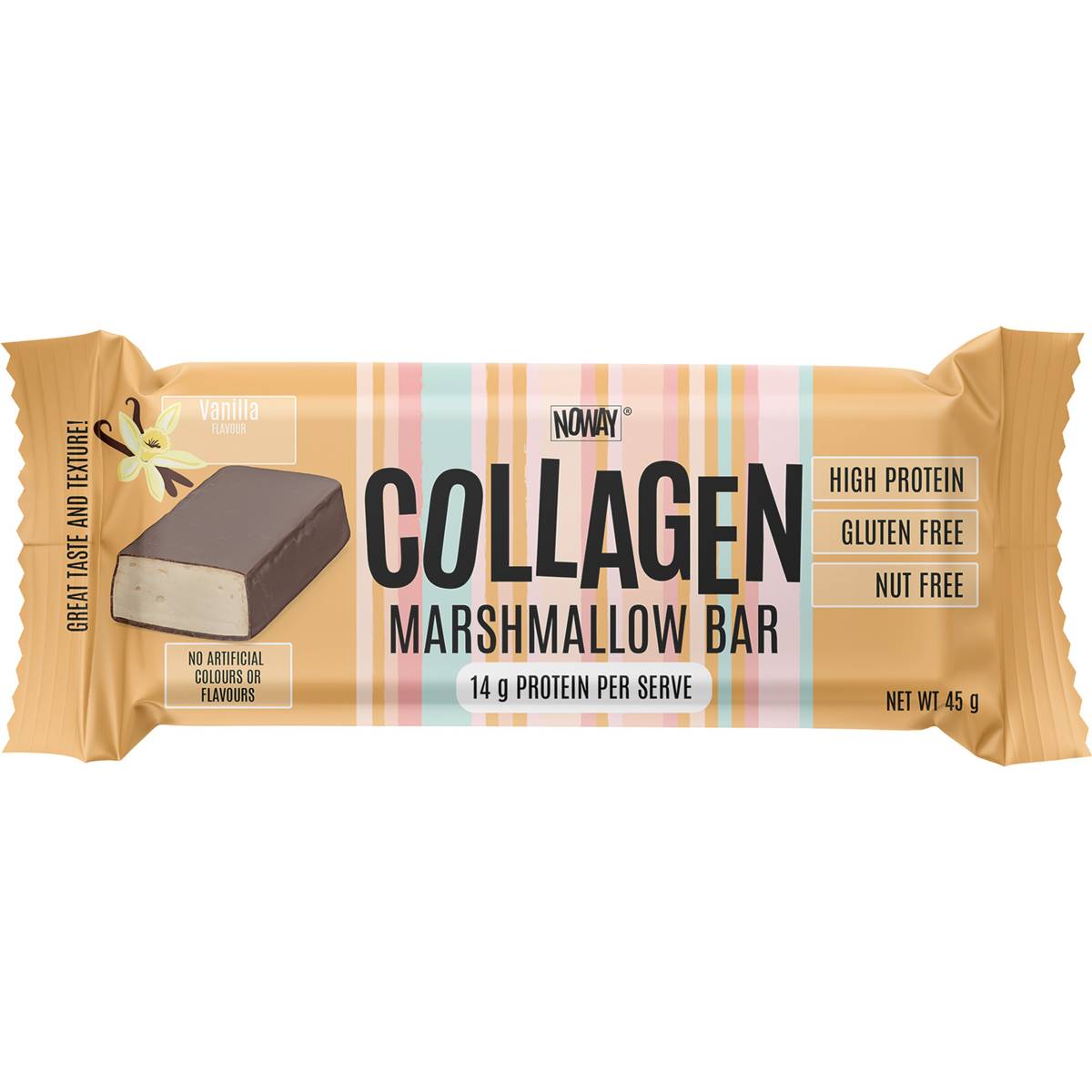 Noway Noway Collagen Marshmallow Bar Vanilla