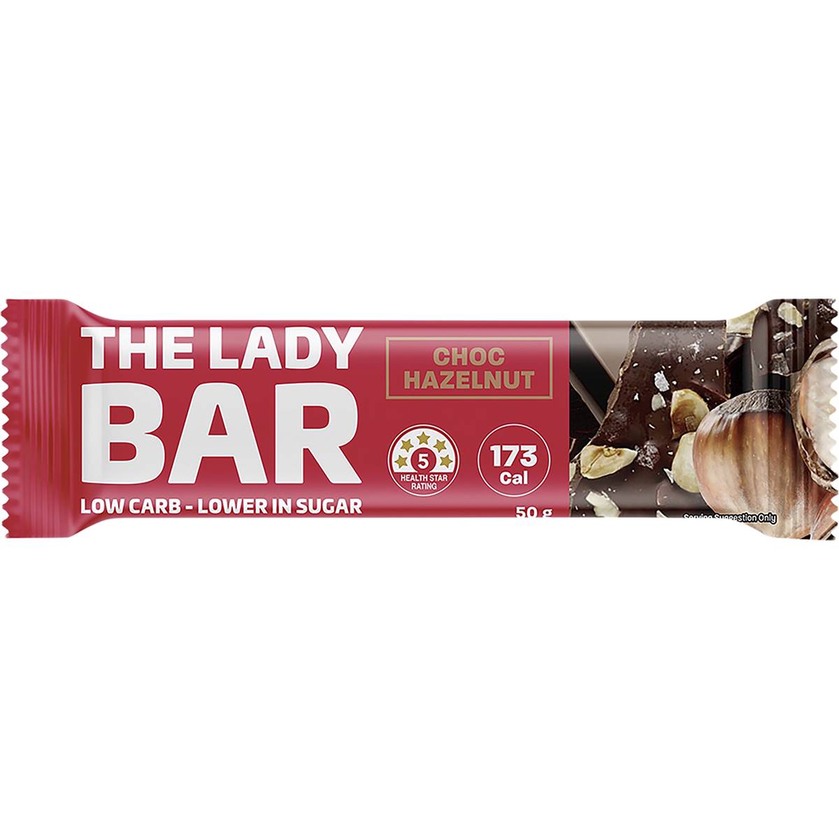 The Lady Bar The Lady Bar Choc Hazelnut 