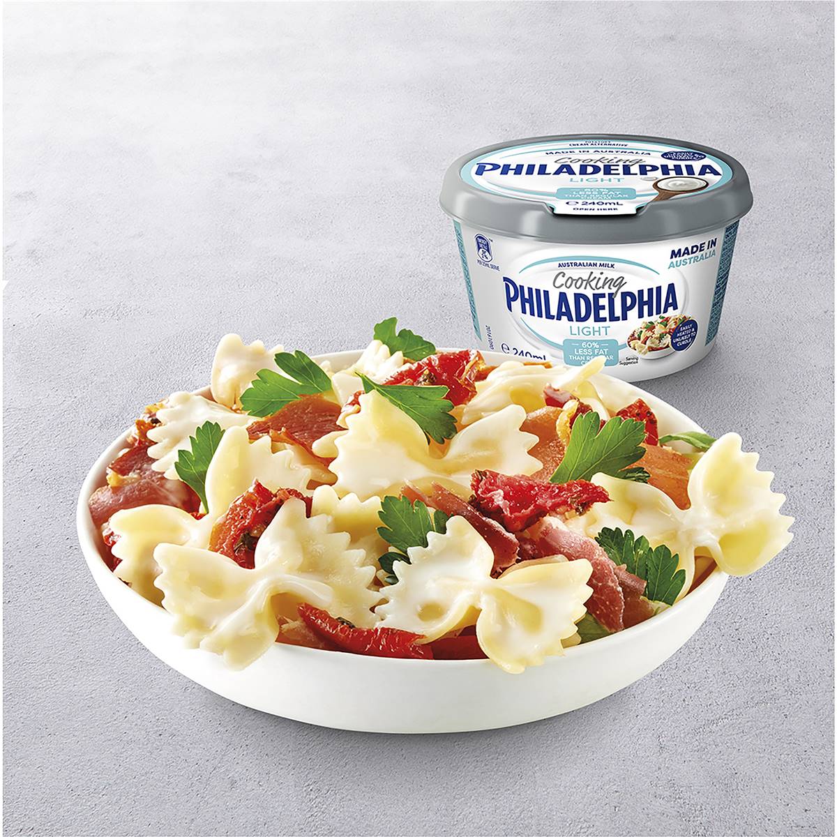 Philadelphia Light Cooking Cream Tub 240ml Woolworths